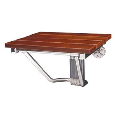 Dreamline DreamLine SHST-01-TK DreamLine Folding Shower Seat. Natural Teak Wood SHST-01-TK